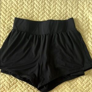 Fabletics Black Athletic Shorts